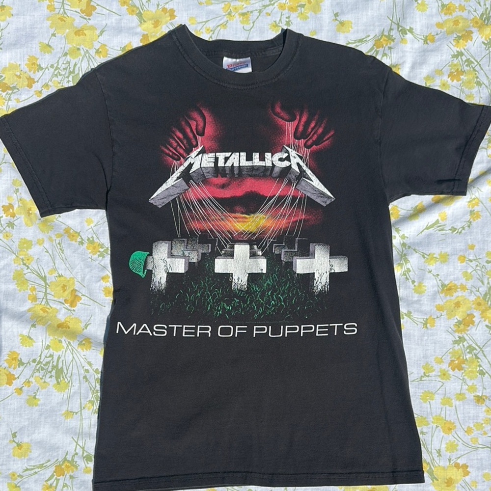 Metallica Master of Puppets Black T-Shirt